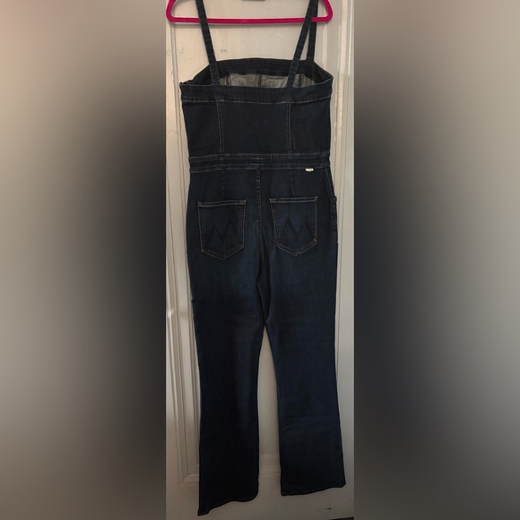 NWOT Mother The Pocket Hustler Denim Overall in Up Your Alley 32 - Picture 6 of 12